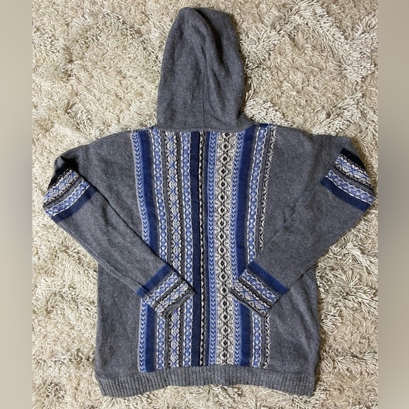 Velvet by Graham and Spencer Hooded Sweater Lambs Wool Silk Angora Blend Size S - Picture 2 of 5